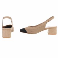 Damen Klassische Pumps - khaki