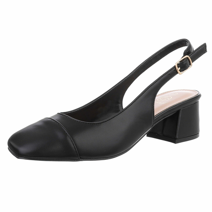 Damen Klassische Pumps - black Gr. 38