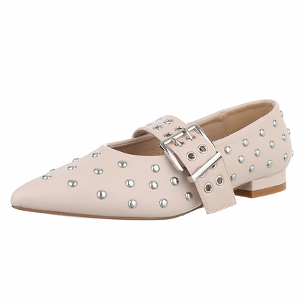 Damen Klassische Pumps - beige Gr. 38