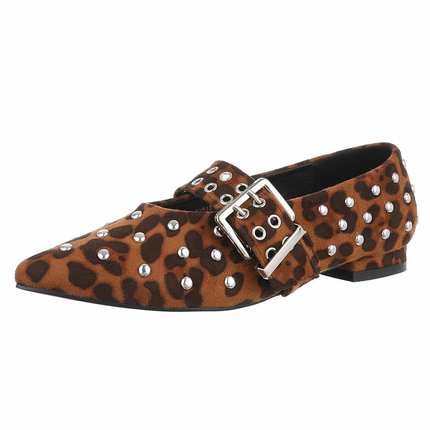 Damen Klassische Pumps - leopard Gr. 41