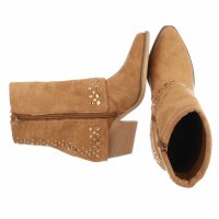 Damen Western- & Bikerboots - camel
