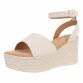 Damen Keilsandaletten - beige