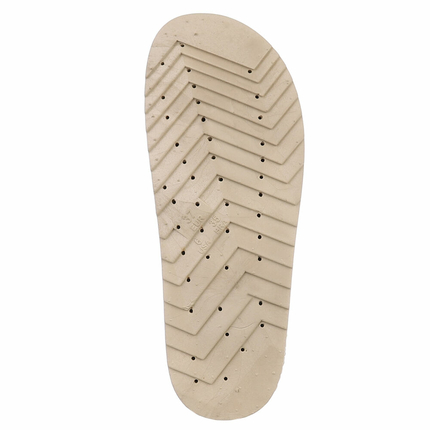 Damen Pantoletten - beige
