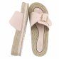 Damen Pantoletten - beige