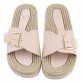 Damen Pantoletten - beige