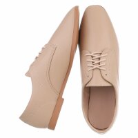 Damen Schnürer - beige