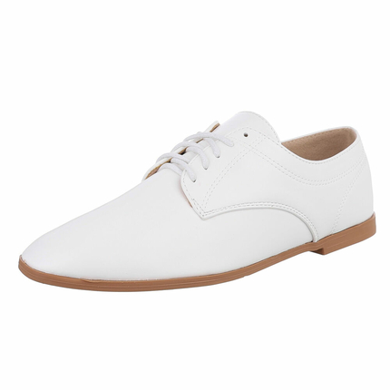 Damen Schnrer - white - 12 Paar