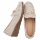 Damen Mokassins - beige