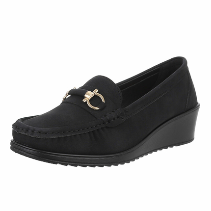 Damen Mokassins - black - 12 Paar