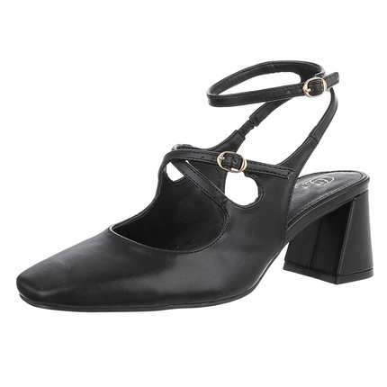Damen Klassische Pumps - black Gr. 38