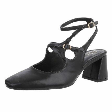 Damen Klassische Pumps - black Gr. 40