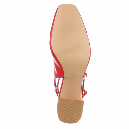 Damen Klassische Pumps - red