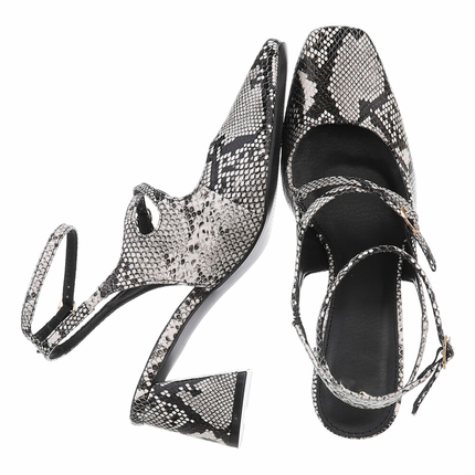Damen Klassische Pumps - snake