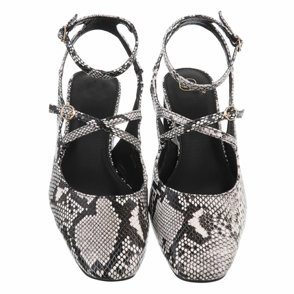 Damen Klassische Pumps - snake