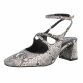 Damen Klassische Pumps - snake Gr. 36