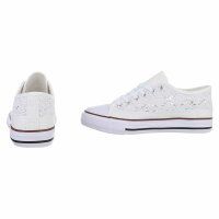 Damen Low-Sneakers - blanco