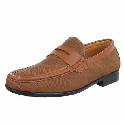 Herren Halbschuhe - camel Gr. 44