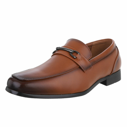 Herren Businessschuhe - camel Gr. 41