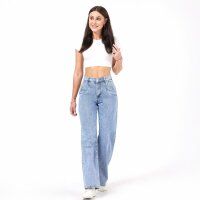 Damen High Waist Jeans von Laulia - blue