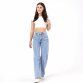 Damen High Waist Jeans von Laulia - blue