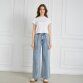 Damen High Waist Jeans von Laulia - blue