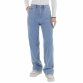 Damen High Waist Jeans von Laulia - blue