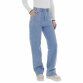 Damen High Waist Jeans von Laulia - blue