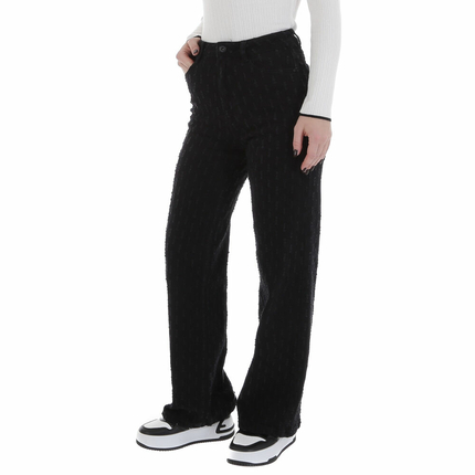 Damen High Waist Jeans von Laulia - black