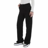 Damen High Waist Jeans von Laulia - black