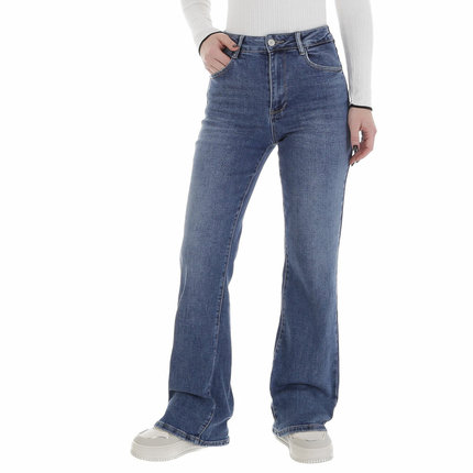 Damen Bootcut Jeans von Laulia Gr. M/38 - blue