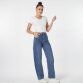 Damen High Waist Jeans von Laulia - blue