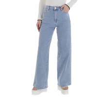 Damen High Waist Jeans von Laulia - blue