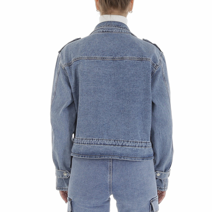 Damen Jeansjacke von Laulia - blue