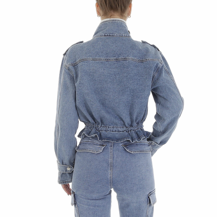 Damen Jeansjacke von Laulia - blue