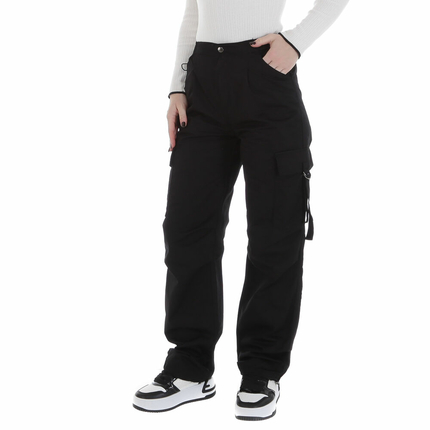 Damen Stoffhose von Laulia - black