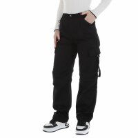Damen Stoffhose von Laulia - black