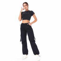 Damen Stoffhose von Laulia - black