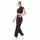Damen Stoffhose von Laulia - black