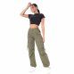 Damen Stoffhose von Laulia - green