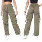 Damen Stoffhose von Laulia - green