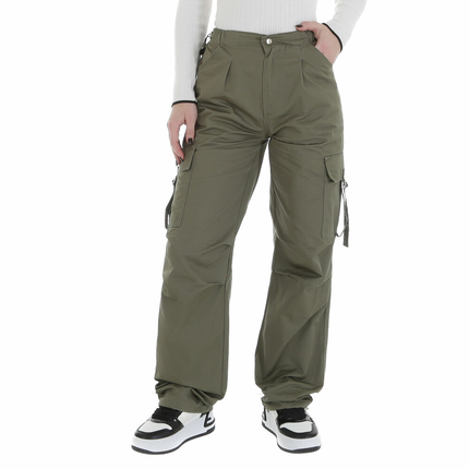 Damen Stoffhose von Laulia Gr. S/36 - green