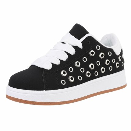 Damen Low-Sneakers - black Gr. 40