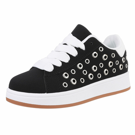 Damen Low-Sneakers - black Gr. 40