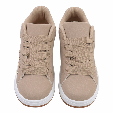 Damen Low-Sneakers - khaki