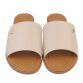 Damen Flache Sandalen - beige