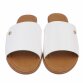 Damen Flache Sandalen - white
