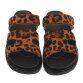 Damen Pantoletten - leopard
