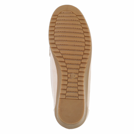 Damen Mokassins - beige
