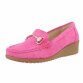 Damen Mokassins - fushia Gr. 37