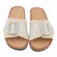 Damen Pantoletten - beige